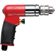 Chicago Pneumatic 1/4" Pistol Air Drill, 0.27 HP, 2700 RPM, 4.1 CFM, Reversible, 90 PSI