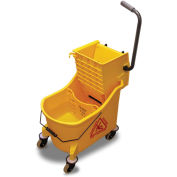 O-Cedar Commercial 96978, MaxiPlus Mop Bucket & Wringer, Yellow