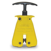 CM Camlok HGC Plate Clamp with Grip, 0"-3/8"Jaw, 500 Lbs.