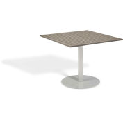 Travira 36" Square Outdoor Bistro Table - Tekwood Vintage