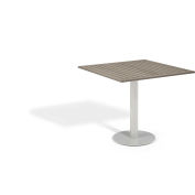 Travira 32" Square Outdoor Bistro Table - Tekwood Vintage