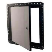 Karp Inc. Drywall Recessed Door W/Factory Installed Drywall - Lock, 24"Wx24"H