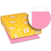Neenah Astrobrights Colored Paper, 24lb, 8-1/2 x 11, Pulsar Pink, 500 Sheets/Ream
