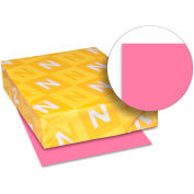 Neenah Astrobrights Colored Paper, 24lb, 8-1/2 x 11, Plasma Pink, 500 Sheets/Ream