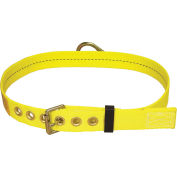 Tongue Buckle Belt, Back D-Ring, No Hip Pad, X-Large, Yellow