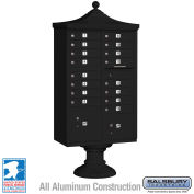 Salsbury Regency Decorative CBU, Short, 16 A Size Doors, Type III, Black