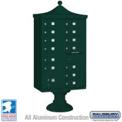 Salsbury Regency Decorative CBU, Short, 13 B Size Doors, Type IV, Green