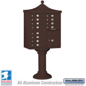 Salsbury Regency Decorative CBU, Tall, 12 A Size Doors, Type II, Bronze