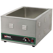 Winco FW-S600 Electric Food Cooker/Warmer, Stainless Steel