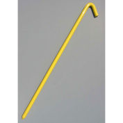 Hook Stake, 24"L, Yellow