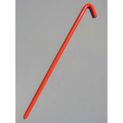 Hook Stake, 24"L, Orange