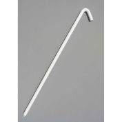 Hook Stake, 24"L, Bright White