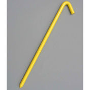 Hook Stake, 18"L, Yellow