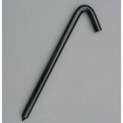 Hook Stake, 12"L, Black