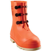 Tingley 82330 HazProof Steel Toe Boots, Orange/Cream, Sure Grip Outsole, Size 11