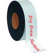 MasterVision White Magnetic Write-on wipe-off Tape Rolls 2"x 50 ft.