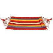Oversized Outdoor Hammock with Pillow, Tequila Sunrise