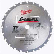 Milwaukee 7-1/4" 24 Carbide Teeth Circular Saw Blade, 48-40-4123