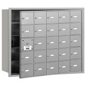 Salsbury Industries 3625AFU 4B+ Horizontal Mailbox, Aluminum