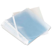Universal Top-Load Poly Sheet Protectors, Standard, Letter, Clear, 100/Box