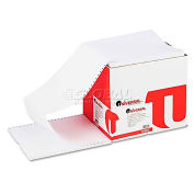 Universal Computer Paper, 20lb, 9-1/2 x 11, Letter Trim Perforations, White, 2400 Sheets