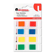 Universal Page Flags, Assorted Colors, 35 Flags/Dispenser, 4 Dispensers/Pack
