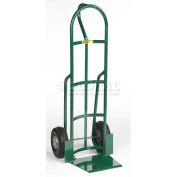 Shovel Nose Hand Truck, Loop Handle, 10" Flat Free Wheels