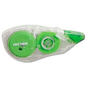 Universal One Correction Tape with Two-Way Dispenser, Non-Refillable, 1/5" x 472", 6/Box
