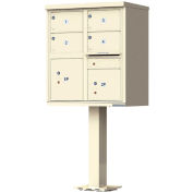 Vital CBU, 4 Mailboxes & 2 Parcel Lockers, Sandstone