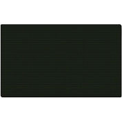 Ghent® Fabric Bulletin Board with Wrapped Edge, 72-5/8"W x 48-5/8"H, Black
