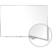 Ghent Porcelain Magnetic Whiteboard, White, 120-1/2 x 48-1/2