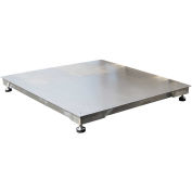 Optima Stainless Steel NTEP 48" x 48" HD Pallet Digital Scale 5,000lb x 1lb, OP-916SS-4x4-5LED