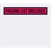 7" x 6" Red Document Envelopes, 1000 Pack