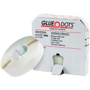 Glue Dots GD103 High Tack Glue Dots, Low Profile, 1/2" , GD103