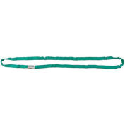 Liftex RoundUp™ 4'L-1"W Endless Poly Roundsling, Green