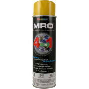 MRO Industrial Enamel 15 to 17 Oz. Ryder Yellow 6 Cans/Case
