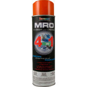 MRO Industrial Enamel 15 to 17 Oz. Omaha Orange 6 Cans/Case