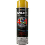MRO Industrial Enamel 15 to 17 Oz. Safety Yellow 6 Cans/Case