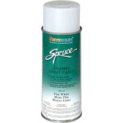 Spruce General Use Spray Paint 12 Oz. Flat White 12 Cans/Case