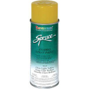 Spruce General Use Spray Paint 12 Oz. Gloss Light Yellow 12 Cans/Case