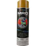 MRO Industrial Enamel 15 to 17 Oz. New Equipment Yellow 6 Cans/Case