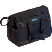 Tech Bags Carry Tool Bag, 7-1/2"L x 12"W x 18"H, Black