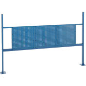 18"W and 36"W Pegboards Mounting Kit for 72"W Workbench - Blue
