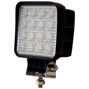 Buyers 1492128 LED Square Clear Flood Light 12-48VDC, 16 LEDs