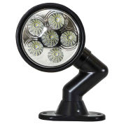Buyers 1492126 LED Round Clear Spot Light 12-24VDC, 6 LEDs