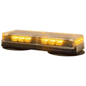 Buyers 8891090 LED Rectangular Amber Mini Lightbar 12VDC, 18 LEDs