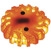 Buyers 8891016 LED Rechargeable Road Flare, 3" x 1-3/8" x 3", Orange