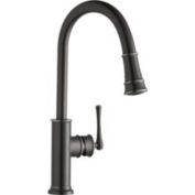 Elkay Explore Pull-Down Kitchen Faucet, Antique Steel, Single Lever Handle, LKEC2031AS