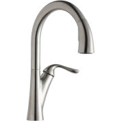 Elkay Harmony Pull-Down Kitchen Faucet, Lustrous Steel, Single Lever Handle, LKHA4031LS