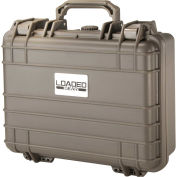 Loaded Gear HD-200 Hard Case, Watertight, Crushproof 13"L x 11"W x 4-3/4"H, Dark Earth